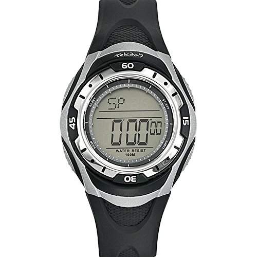 Tekday Unisex-Armbanduhr Digital Quarz Kunststoff 653785