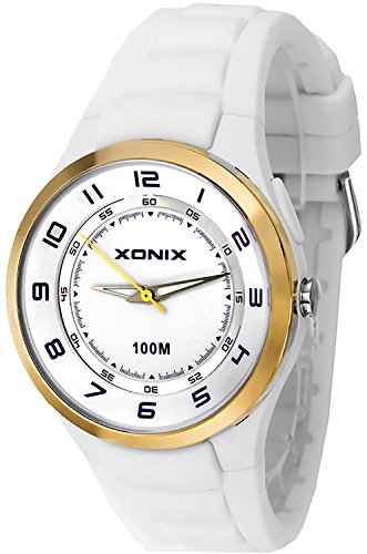 Analoge Unisex XONIX Armbanduhr mit El Hintergrundlicht Wr100m XABO 1