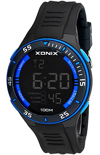 Grosse laessige XONIX Armbanduhr fuer Herren wasserdicht bis 100m Timer Licht Alarm Stoppuhr XDZ04 1