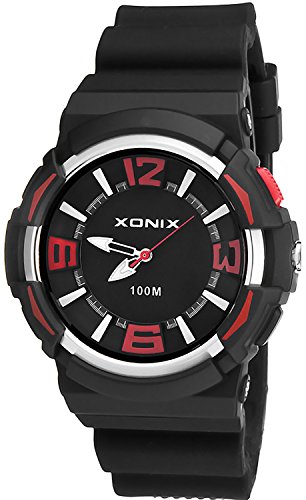 Sportliche Unisex XONIX Armbanduhr wasserfest bis 100m mit Hintergrundbeleuchtung XAZ89Q 1