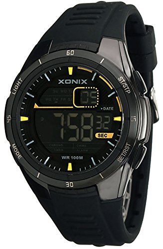 XONIX WR100m sportliche digitale Armbanduhr fuer Herren und Jungen XGN81L 3