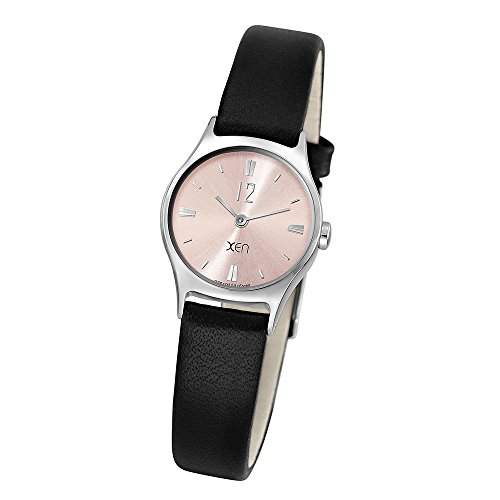 Xen Damen-Armbanduhr XS Analog Quarz Leder XQ0254