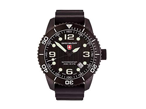 CX Swiss Military Watch Marlin Scuba Nero 2706