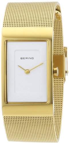 Bering Time Damen-Armbanduhr Classic Analog Edelstahl beschichtet 10222-334