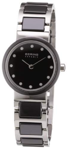 Bering Time Damen-Armbanduhr Ceramic Analog Quarz 10725-742
