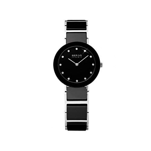 Bering Time Damen-Armbanduhr XS Ceramic Analog Quarz verschiedene Materialien 11422-742