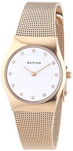 Bering Time Damen-Armbanduhr XS Analog Quarz Edelstahl 11927-366