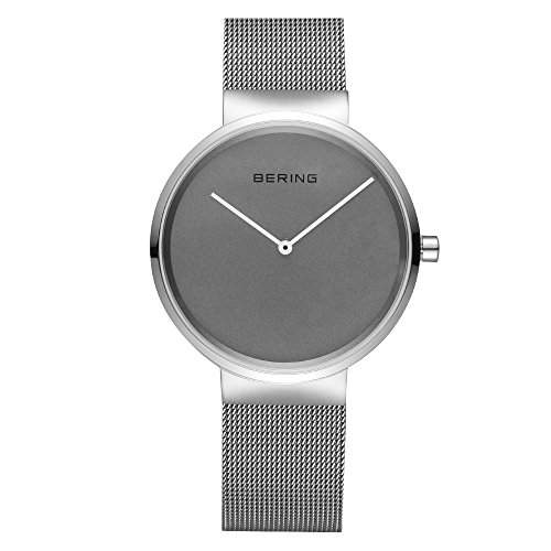Bering Time Damen-Armbanduhr Fair Novelty Analog Quarz Edelstahl 14539-077