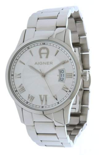 Aigner Herren Armbanduhr Silber A32753