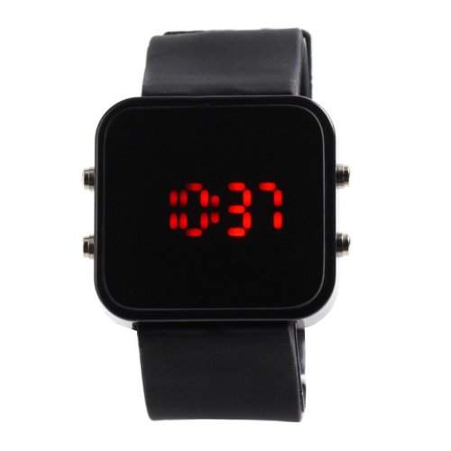 YESURPRISE LED Herrenuhr schwarz Armbanduhr Sport Digital Herren Uhr Geschenk Xmas Gift watch reloj de pulsera montre de