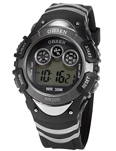 OHSEN LED Digital Sport Datum Herrenuhr Armbanduhr Sportuhr Quarzuhr Uhr OHS044