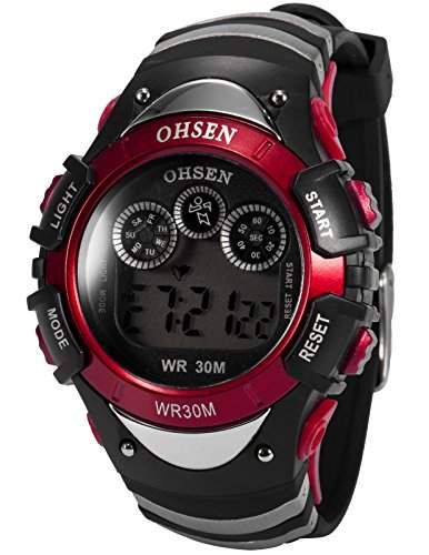 AMPM24 LED Digital Sport Datum Herrenuhr Armbanduhr Sportuhr Quarzuhr Uhr OHS046