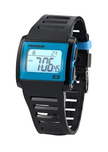 Freegun Unisex-Armbanduhr Digital Kunststoff blau EE5022