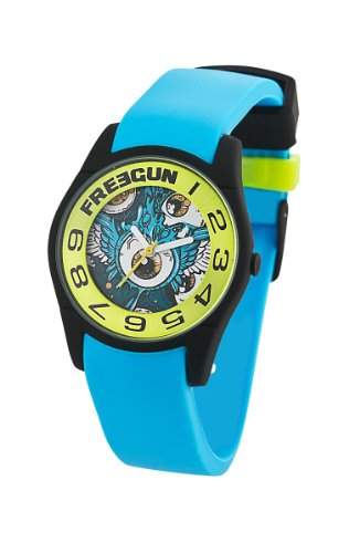 Freegun EE5072-Armbanduhr Analog Quarz analog Silikon Blau
