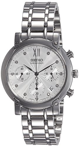 Seiko Analog Quartz Stahl Silber SRW837P1