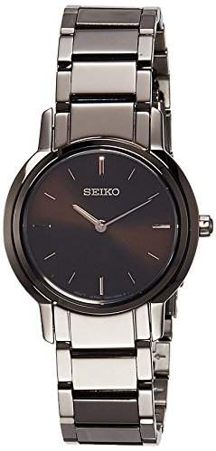 Seiko Damen-Armbanduhr XS Analog Quarz Edelstahl SFQ819P1