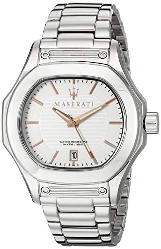 Maserati Herren-Armbanduhr XL Analog Quarz Edelstahl R8853116004