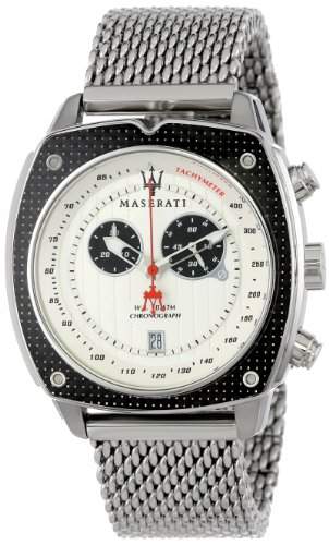 Maserati Herren-Armbanduhr XL Chronograph Quarz Edelstahl R8873606002
