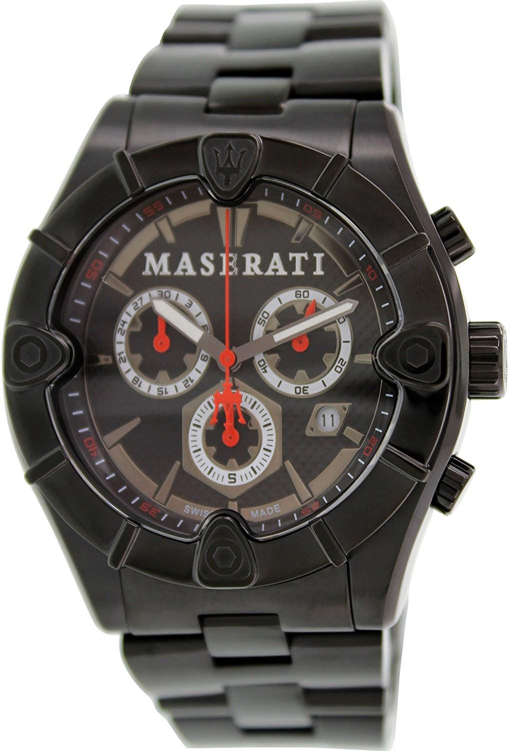 Maserati Herren-Armbanduhr XL Chronograph Quarz Edelstahl R8873611001