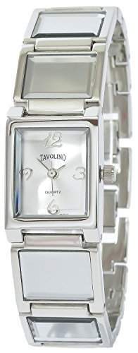 Modische Damenuhr Silber Analog Metall Armbanduhr Mode Quarz Uhr