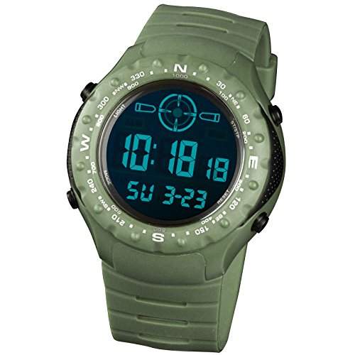 INFNATRY Herren-Armbanduhr LCD Digital Uhren Unisex Sportuhr Fliegeruhren MIT Chronograph Stoppuhr