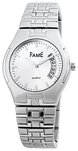 Fame mit Metallarmband silberfarbig Armbanduhr Uhr 200422500027