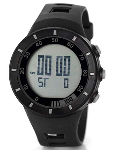 Alienwork Digital Armbanduhr Multi-funktion Uhr Backlight schwarz Polyurethan OS2821-1