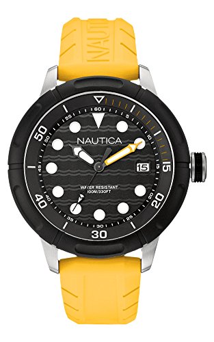NAUTICA Armbanduhr NMX 601 Black and Yellow A16634G