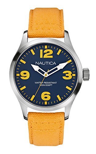 NAUTICA Armbanduhr BFD 102 Blue and Yellow A11561G