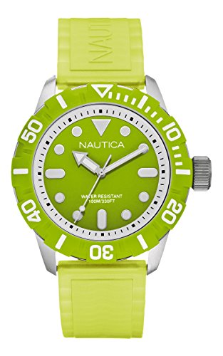 NAUTICA Armbanduhr A Sea of Color NSR 100 Green A09605G