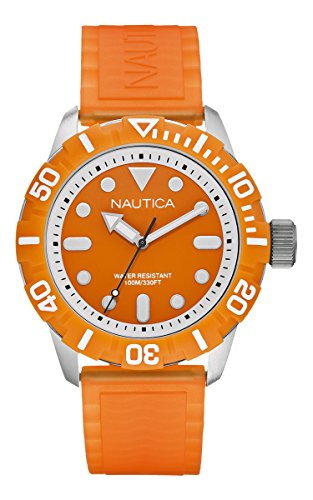 NAUTICA Armbanduhr A Sea of Color NSR 100 Orange A09604G
