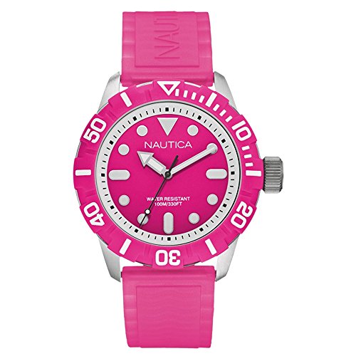 NAUTICA Armbanduhr A Sea of Color NSR 100 Pink A09607G