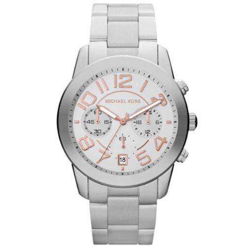 Michael Kors Damen-Armbanduhr Chronograph Quarz Edelstahl MK5725