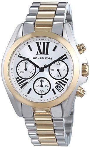 Michael Kors Damen-Armbanduhr Chronograph Quarz Edelstahl MK5912