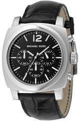 Michael Kors Herren-Armbanduhr XL Chronograph Quarz Leder MK8118