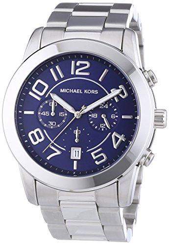 Michael Kors Herren-Armbanduhr XL Chronograph Quarz Edelstahl MK8329
