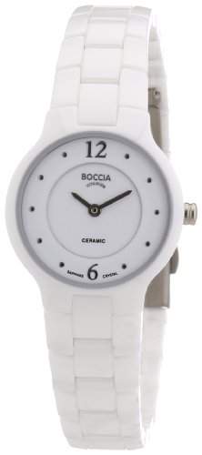Boccia Damen-Armbanduhr XS Ceramic Analog verschiedene Materialien 3200-01