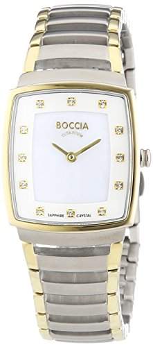 Boccia Damen-Armbanduhr Analog Quarz Titan 3241-02