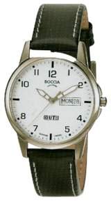 Boccia Herren-Armbanduhr Mit Lederarmband Sport 604-12