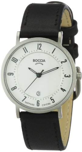 Boccia Damen-Armbanduhr Mit Lederarmband Dress 3154-06