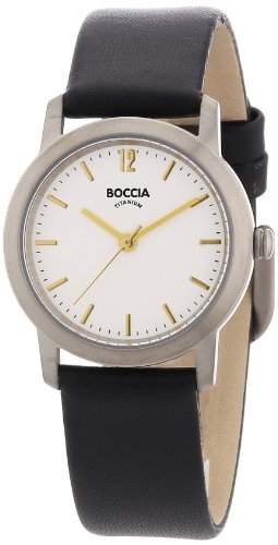 Boccia Damen-Armbanduhr Leder 3170-02