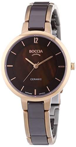 Boccia Damen-Armbanduhr XS Analog Quarz Keramik 3236-04