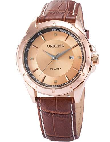AMPM24 Elegant Armbanduhr Herrenuhr Quarzuhr Uhr ORK083