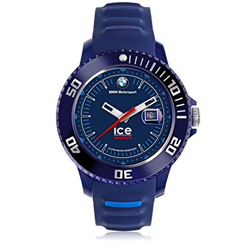 Ice Watch BMW Motorsport sili Dark Light BE Blaue mit Silikonarmband 001127 Medium