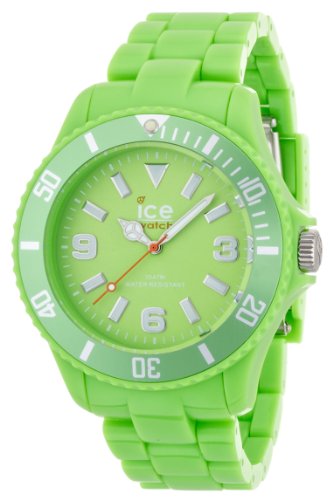 Ice Watch ICE solid Green Gruene mit Plastikarmband 000625 Large