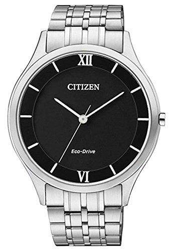 Citizen Herren-Armbanduhr Analog Quarz Edelstahl AR0071-59E