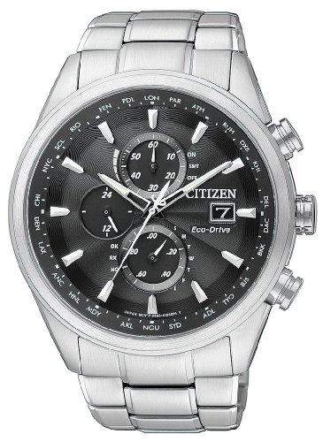 Citizen Herren-Armbanduhr Analog Quarz Edelstahl AT8011-55E