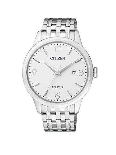 Citizen Herren-Armbanduhr Analog Quarz Edelstahl BM7300-50A