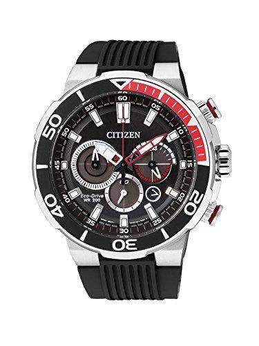 Citizen Herren-Armbanduhr Chronograph Quarz Kautschuk CA4250-03E