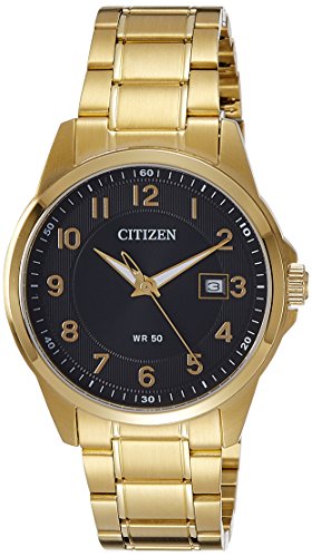 Citizen Mens QUARTZ Analog Dress Watch BI5042 52E